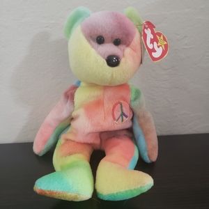 1996 ty Peace beanie baby